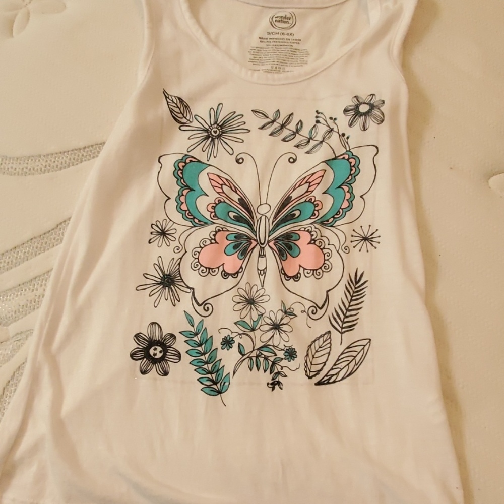 Wonder nation girls shirt